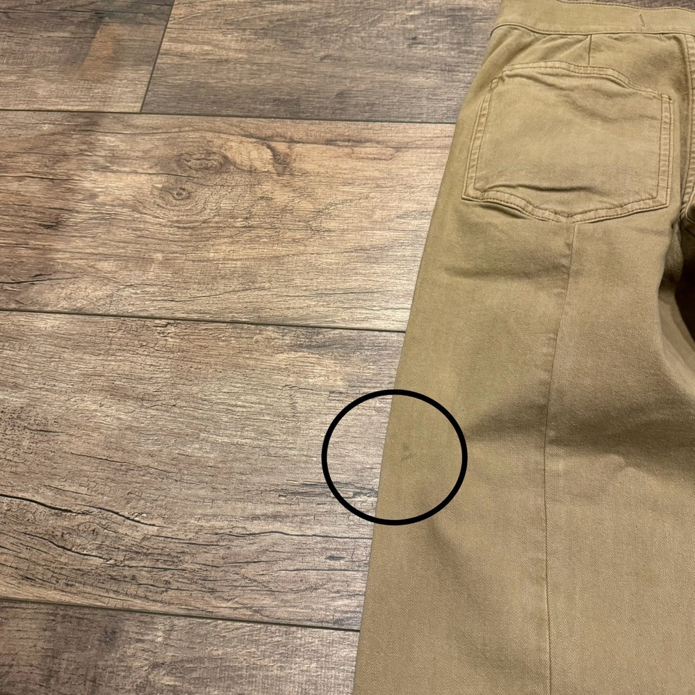 Madewell The Petite Emmett Wide-Leg Crop Pant: Welt Pocket Edition Size 25P - Picture 7 of 7